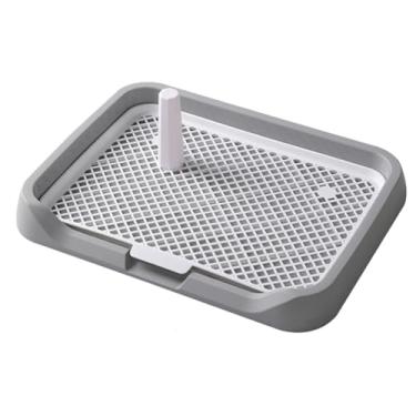 Imagem de Bandeja de banheiro de malha para cães, suporte de almofada de xixi para pequenos filhotes, bandeja de treinamento de poodles para banheiro, suporte de almofadas para animais de estimação Yorkie para