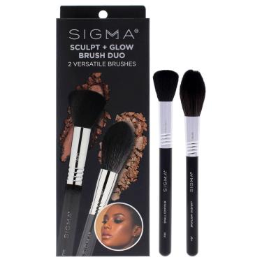 Imagem de Conjunto de pincéis de maquiagem SIGMA Sculpt Plus Glow F05 Small Contour