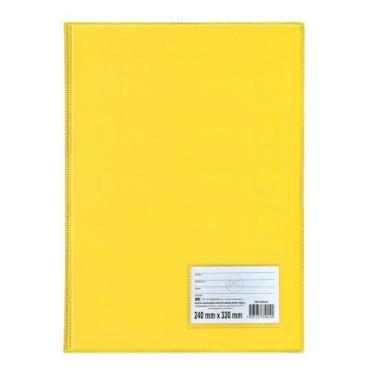Imagem de Pasta catálogo a4 com 50 folhas dac, Amarelo