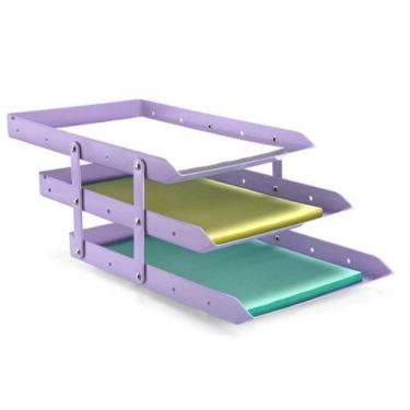 Imagem de Caixa para Correspondência Tripla Móvel Lilás Maxcril
