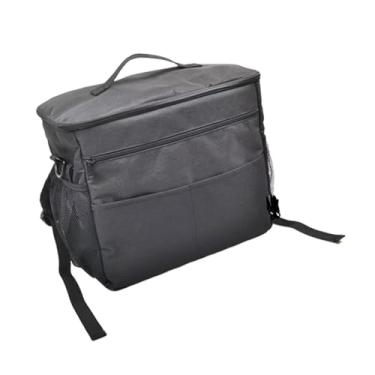 Imagem de oshhni Organizador de carrinho de bebê pendurado com alça de ombro ajustável bolsa portátil bolsa de fraldas de bebê de mamãe para viagem ao ar livre