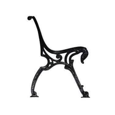 Imagem de Pé De Banco Para Praça Tamanduá Em Alumínio Fundido (Par)