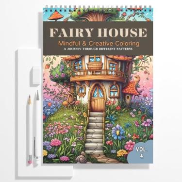 Imagem de Livros de colorir para adultos, página encadernada, design unilateral, presentes artes e artesanato com diversão, fácil e atenção plena, páginas de colorir relaxantes para relaxar, ansiedade e