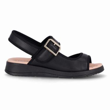 Imagem de Papete Esporão Anabela Médio Preto - Piccadilly, 35