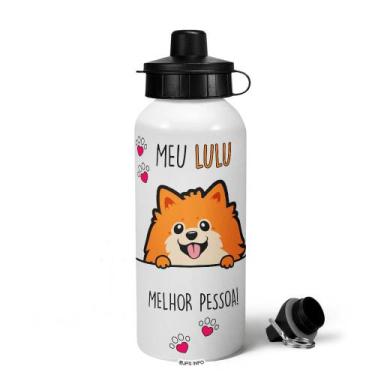 Imagem de Garrafa Squeeze MQ - Meu Lulu, melhor pessoa! - JPS INFO