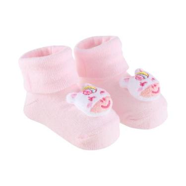 Imagem de Meia Sapatinho Bichinho Pimpolho RN Menina, 01