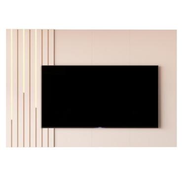 Imagem de Painel Suspenso Boto 1.8 Com Led Sala Para Tv's Até 70 Pol Off White