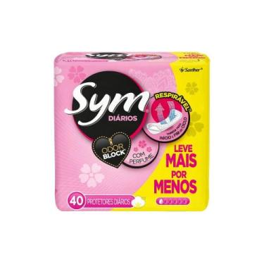 Imagem de Absorvente Sym Proteção Diário C/ Perfume C/40