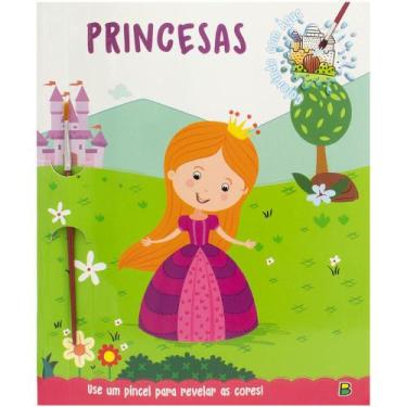 Imagem de Livro - Colorindo com Água: Princesas