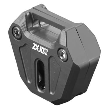 Imagem de Capa para chave de motocicleta, capa protetora compatível com ZX10R ZX 10R 2004-2023 (Zx10r Logo-03)