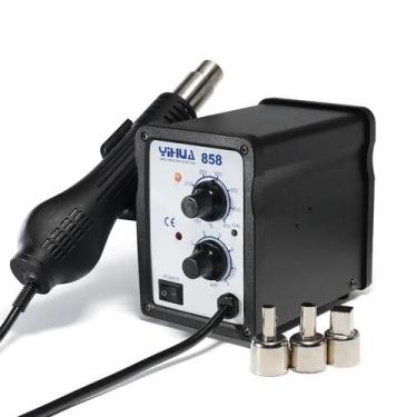 Imagem de Estação Retrabalho Solda Ar Quente Digital Yihua 858D NFe - 700W, Cont