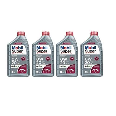 Imagem de Oleo Mobil Super 0W20 Sq Ilsac Gf-7A Sintetico 4 Litros
