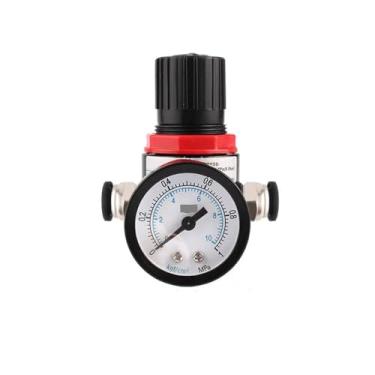 Imagem de AFR-2000 1/4 regulador de filtro pneumático medidor de pressão da unidade de ar AFR2000 (encaixe AR2000 de 4 mm)