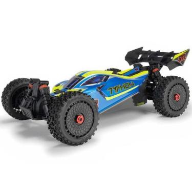 Imagem de Automodelo Arrma 1/8 TYPHON MEGA 665 4X4 RTR Brushed Buggy, Azul