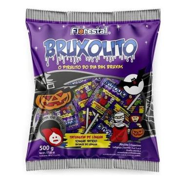 Imagem de 1pctx50un Pirulito Halloween Bruxolito Dia Das Bruxas Festa - Floresta