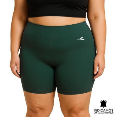 Imagem de Bermuda de Compressão Diadora Small Logo Plus Size Feminina