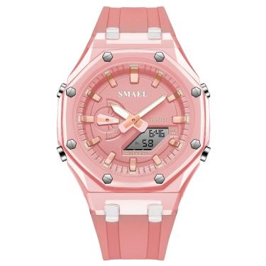 Imagem de Relógio Esportivo Feminino SMAEL SL-8088 À Prova D'Água