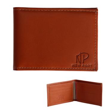 Imagem de Carteira Masculina Couro Legitimo Slim Luxo Pequena