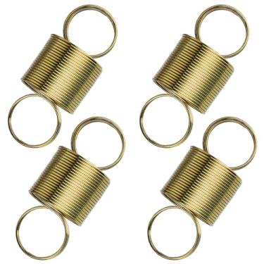 Imagem de Pacote com 4 molas de suspensão centralizadoras W10400895 W10400895, revestimento aprimorado para durabilidade, adequado para arruela Whirl-poo* Ken-mor* May-ta*, peças de reposição substituem