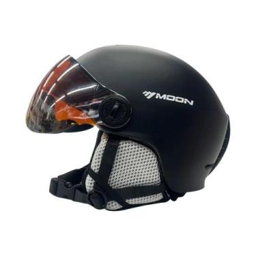 Imagem de Capacete de Esqui Masculino MOON - Alta Qualidade, com Óculos Integrad