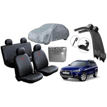 Imagem de Capa de couro +Capa de cobrir + Limpador de para - brisa -Mitsubishi Outlander 07-12