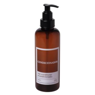 Imagem de Kit Banheiro 3 Peças Porta Shampoo Condicionador Hidratante (Dispenser De Condicionador)