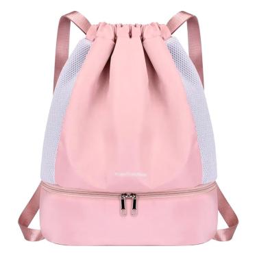 Imagem de Mochila Bolsa Saco Esportiva Feminina Bag Treino Fitness Gym-Feminino