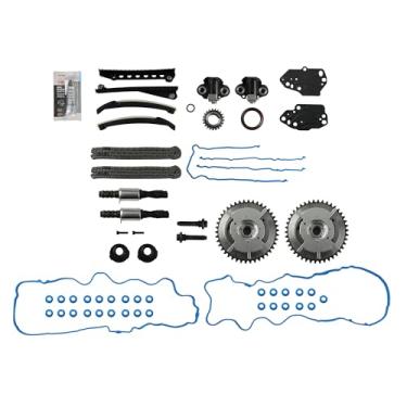 Imagem de KAX Kit de corrente de distribuição do motor 917-250 W, roda dentada compatível com F150 2005-2006 5.4L, Expedition 2005-2006 5.4L, F250 Super Duty 2005-2006 5.4L 3R2Z6A257DA, 3L3E6C55DA. 24FA, 3