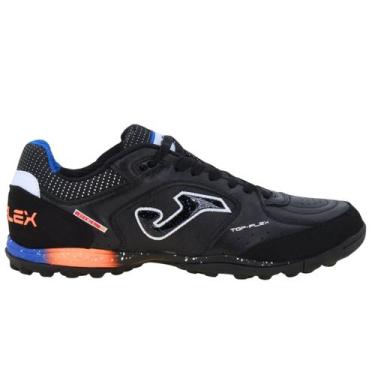 Imagem de Chuteira de Society Joma Top Flex Couro Natural, Preto royal, 37
