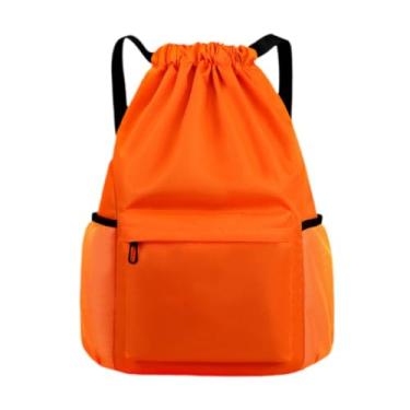 Imagem de menolana Bolsa de natação bolsa mochila de bolso à prova d'água de bolso portátil mochila portátil mochila para a mochila para nadadores da piscina Kids de, Laranja