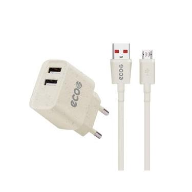 Imagem de Carregador + Cabo Micro USB V8 - GreenEcoo - Gshield