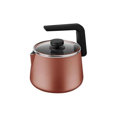 Imagem de Chaleira Tramontina em Alumínio Antiaderente Starflon Max Cobre 2,3 Litros