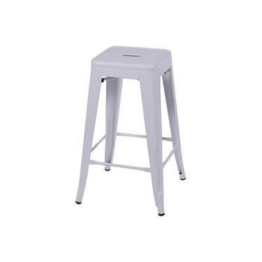 Imagem de Banqueta Titan Media Branca - Or Design