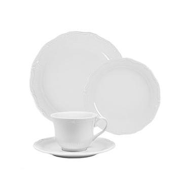 Imagem de Aparelho de Jantar Gourmet 16 Peças em Porcelana Bianchini Branco
