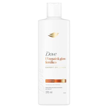 Imagem de Shampoo Dove UV Repair e Glow Ferúlico Expert em Danos 370ml
