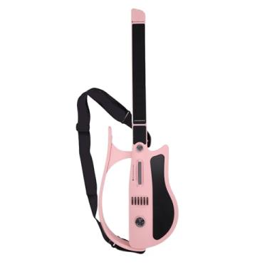 Imagem de Generic Guitarra Inteligente Sem Cordas, Guitarra de Apoio Dobrável para Viagem Com Folhas de Acordes Interativas de Aplicativo e Bateria Eletrônica Integrada para Adultos Iniciantes