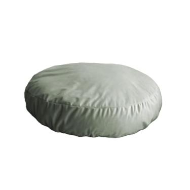 Imagem de EechicSpace Capa de cama redonda para cães e gatos de 50 cm, verde sálvia