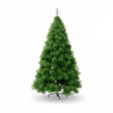 Imagem de Árvore de Natal Pinheiro Verde Luxo 1,50m Com 148 Galhos Realistas Base Metalica Estável Ideal para Decoração Natalina Compacta