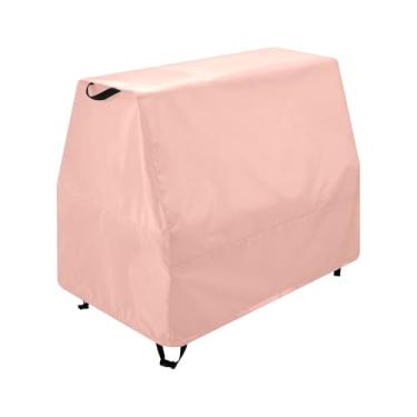Imagem de Qilmy Pink Solid Color Kids Water Table Cover, Duty Waterproof Patio Table Covers for Outdoor Toddler Splash Tables, UV Resistant & Dustproof Play Table Protector, Cover Only