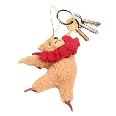 Imagem de Ornamento De Urso | Decoração Pendurada,Ursinho De Ballet Com Peluche | Para Casa Festa Decoração De Parede Janela Jardim