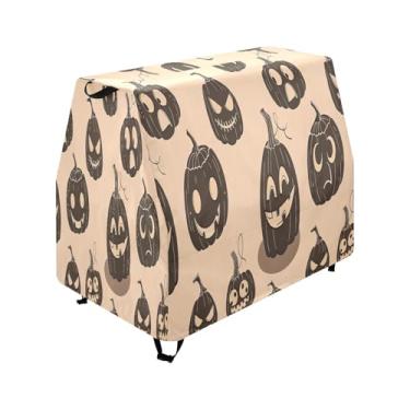 Imagem de Qilmy Halloween Pumpkin Kids Water Table Cover, Duty Waterproof Patio Table Covers for Outdoor Toddler Splash Tables, UV Resistant & Dustproof Play Table Protector, Cover Only