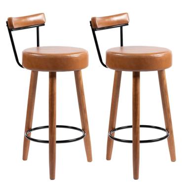 Imagem de Kit 02 Banquetas Napoles - Ssx Multicoisas Amarula