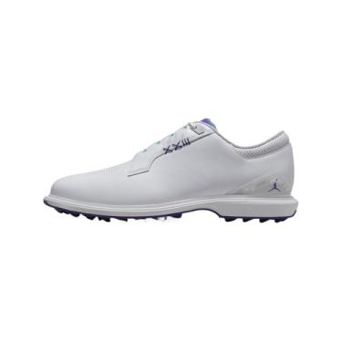 Imagem de Tênis de golfe Jordan ADG 5 (FQ6642-003, preto/cinza claro/branco), Branco/Esmeralda/Grape Ice, 43