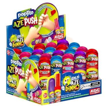 Imagem de Pop Lito Azepush Display C/20 Und Pirulito com Pó azedinho