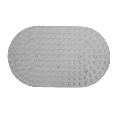 Imagem de POCREATION Tapete de Massagem para Pés de Silicone Premium, Almofada de Massagem Antiderrapante para Relaxamento No Escritório, na Hora de Dormir ou Rotina de Despertar, Selado Sem (GREY)