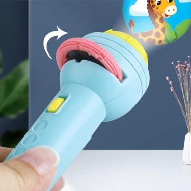 Imagem de Generic Brinquedo de Lanterna de Projetor de Ciências Educacionais Com Padrões de Animais Fofos, Fácil de Usar, Presente Ideal de Aniversário e Natal para Crianças (#11)