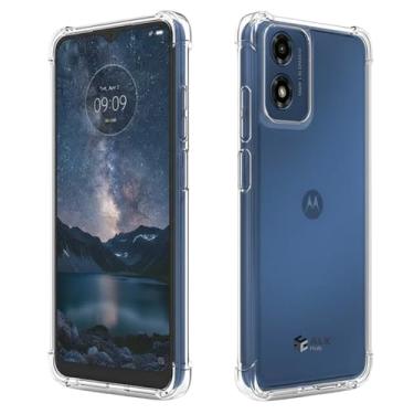 Imagem de Capa Capinha Transparente Anti Impacto Compatível Moto G04 Slim TPU com Proteção de Câmera