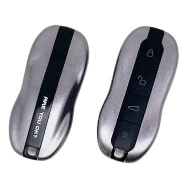 Imagem de Capa protetora para chave de carro compatível com Xiaomi Su7 Max 2024, capa protetora de controle remoto, acessórios de substituição de carro(Xiaguang purple)