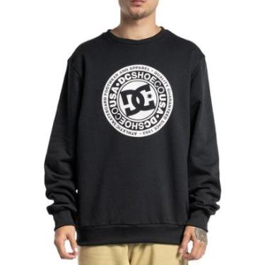 Imagem de Moletom DC Shoes Careca Circle Crew W23 Masculino-Masculino