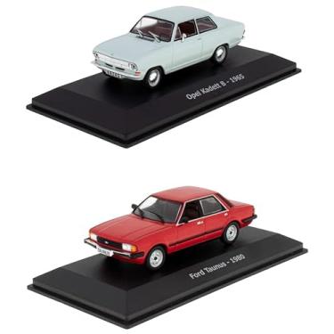 Imagem de OPO 10 - Set of 2 car 1/43 Compatible with Opel Kadett B + Ford Taunus - LCC3